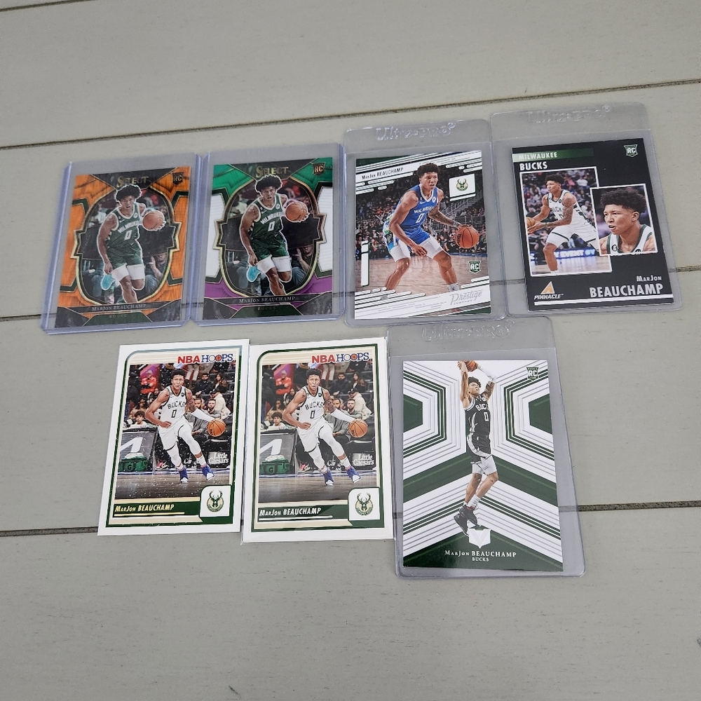 Marjon Beauchamp x7 including 5 rookies